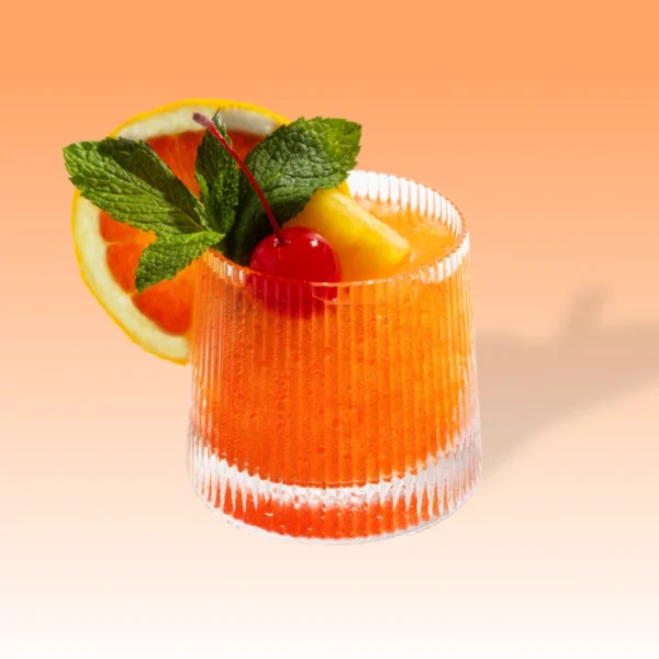 Cocktail Blood Orange Mai Tai en Poudre – Pack 12 Sachets
