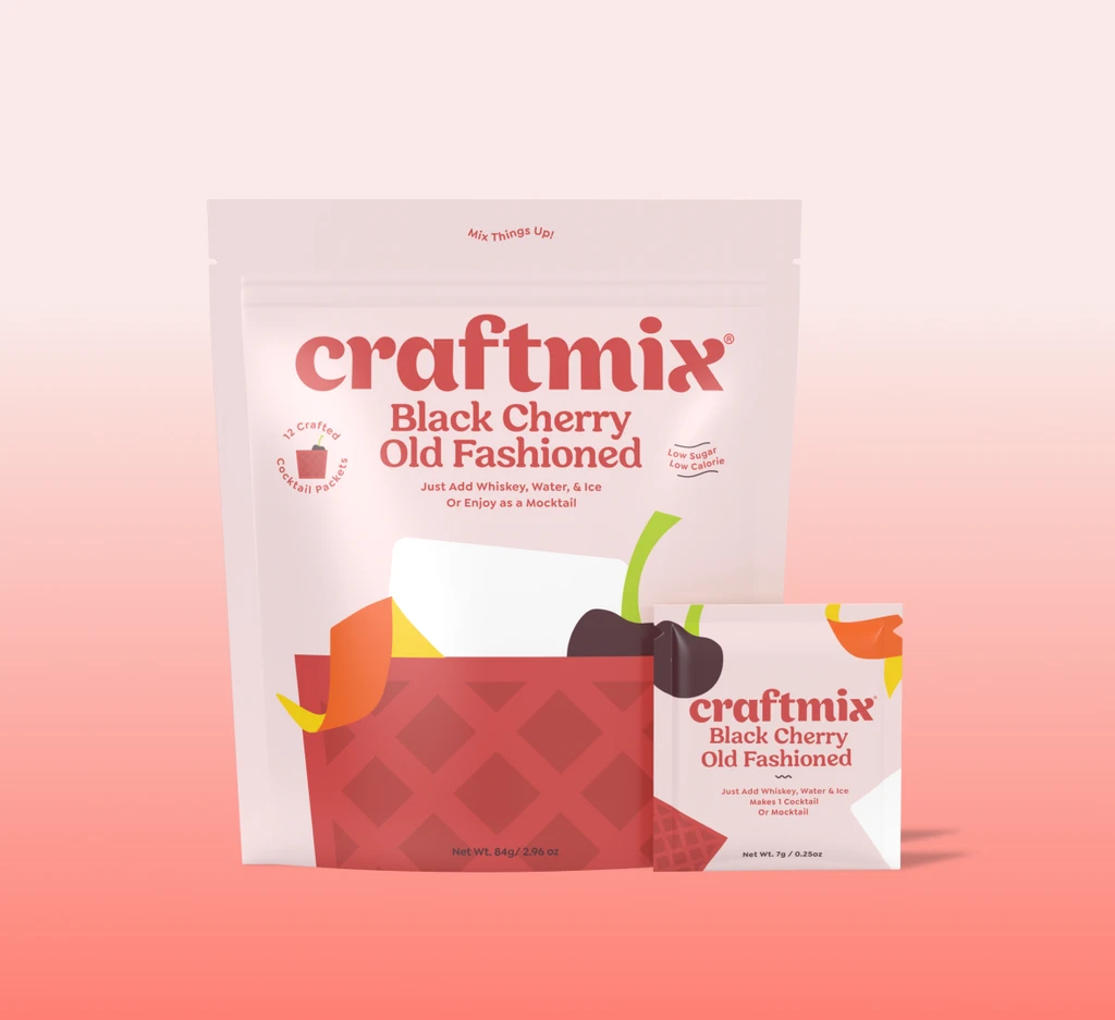 Préparation pour Cocktail Black cherry old fashioned craftmix