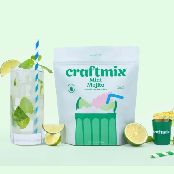 Cocktail Mojito Menthe en Poudre – Pack 12 Sachets