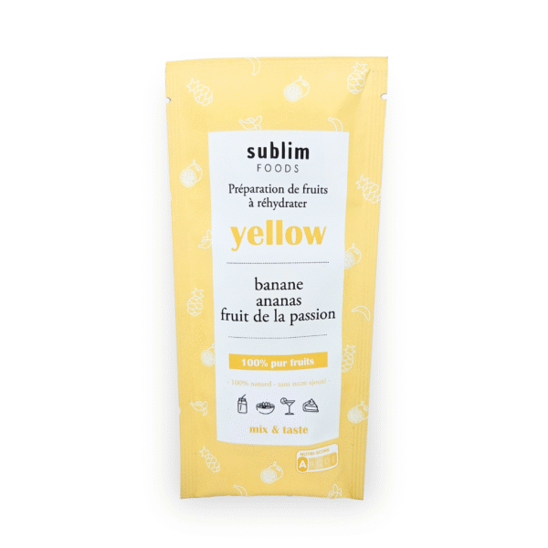 Smoothie Yellow Banane de Sublim foods