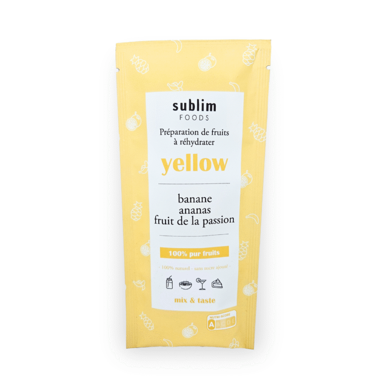 Smoothie Yellow Banane de Sublim foods