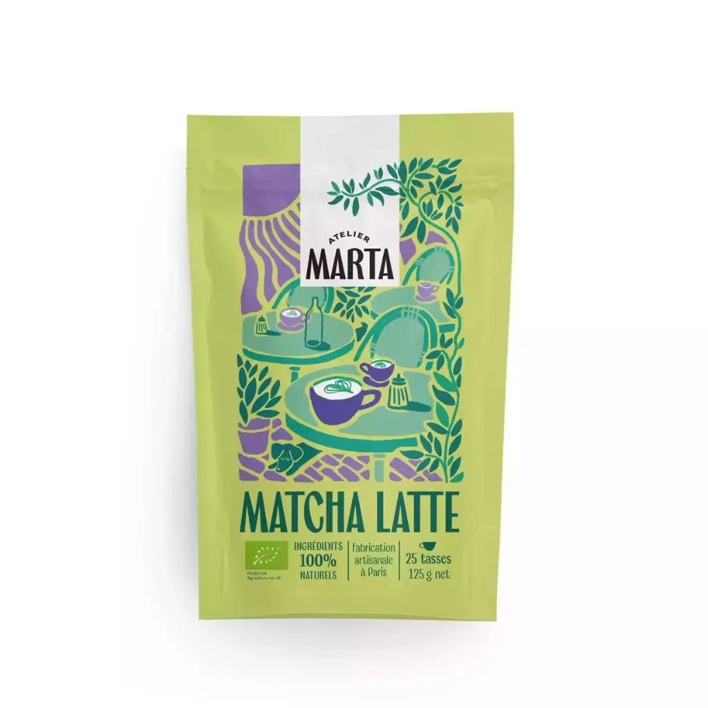 Latte au Matcha