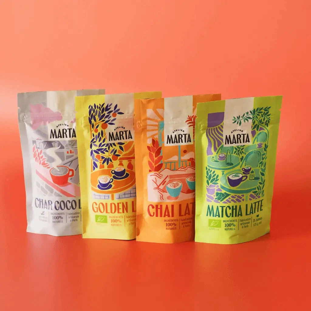 Pack découverte Latte - 4 sachets