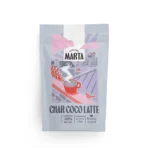 Sachet de charbon coco latte de la marque Atelier Marta vendu chez Pause and mix, e-shop, livraison à la réunion.