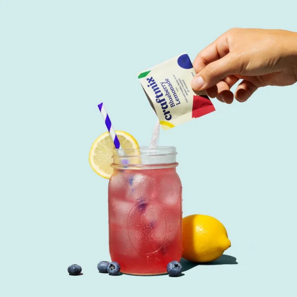 Cocktail Lemonade Blueberry en Poudre – Pack 12 Sachets
