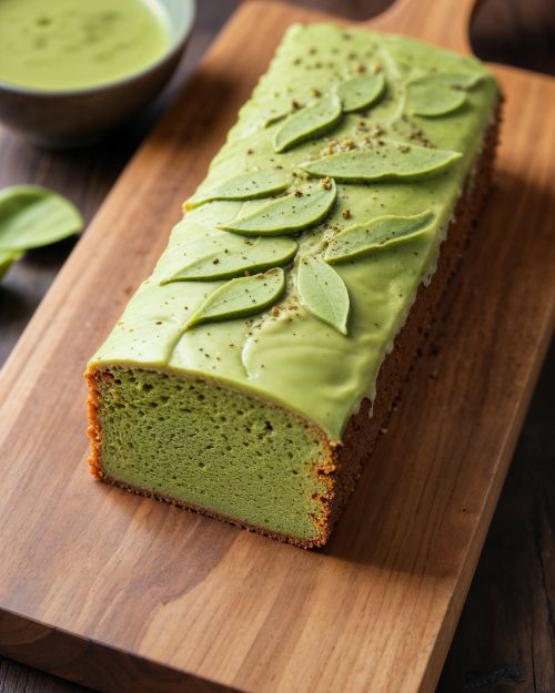 Cake au matcha